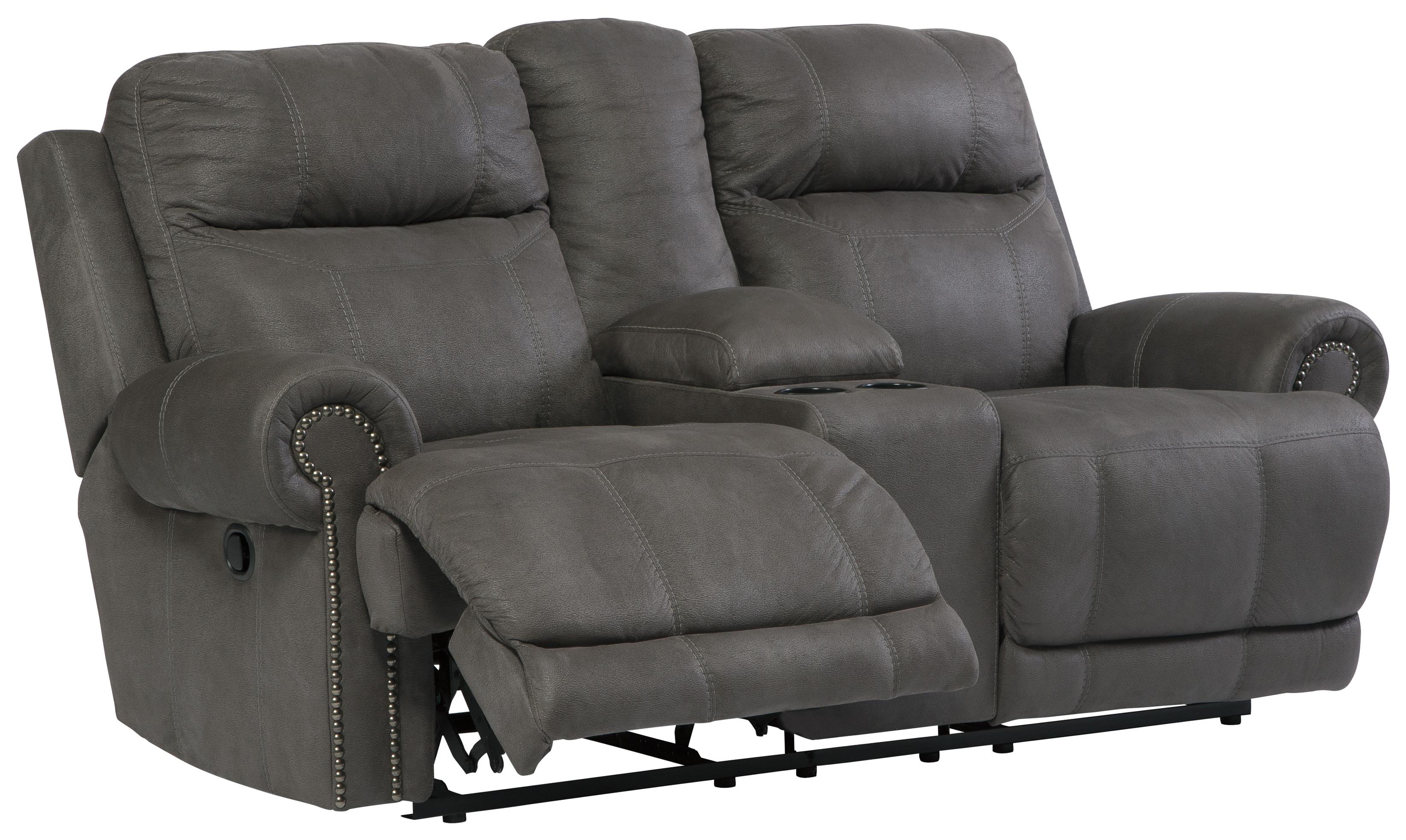 Signature Design by Ashley Austere 3840194 Double Reclining Loveseat w